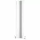 Alt Tag Template: Buy Traderad Elliptical Tube Steel White Vertical Designer Radiator 1800mm x 412mm Double Panel - Central Heating by TradeRad for only £210.07 in Autumn Sale, Radiators, TradeRad, View All Radiators, Designer Radiators, TradeRad Radiators, Vertical Designer Radiators, Traderad Elliptical Tube Designer Radiators, White Vertical Designer Radiators at Main Website Store, Main Website. Shop Now