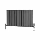 Alt Tag Template: Buy Traderad Flat Tube Steel Anthracite Horizontal Designer Radiator 600mm H x 1050mm W Double Panel - Dual Fuel - Standard by TradeRad for only £392.99 in Shop By Brand, Radiators, Dual Fuel Radiators, TradeRad, View All Radiators, Dual Fuel Standard Radiators, TradeRad Radiators, Traderad Flat Tube Radiators, Dual Fuel Standard Horizontal Radiators at Main Website Store, Main Website. Shop Now
