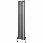Alt Tag Template: Buy Traderad Flat Tube Steel Anthracite Vertical Designer Radiator 1800mm H x 354mm W Single Panel - Central Heating by TradeRad for only £148.23 in Autumn Sale, Radiators, Designer Radiators, Vertical Designer Radiators, Traderad Flat Tube Radiators, Anthracite Vertical Designer Radiators at Main Website Store, Main Website. Shop Now