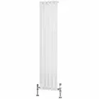 Alt Tag Template: Buy Traderad Flat Tube Steel White Vertical Designer Radiator 1600mm H x 354mm W Single Panel - Central Heating by TradeRad for only £138.09 in Autumn Sale, Radiators, Designer Radiators, Vertical Designer Radiators, Traderad Flat Tube Radiators, White Vertical Designer Radiators at Main Website Store, Main Website. Shop Now