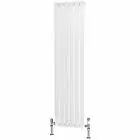 Alt Tag Template: Buy Traderad Flat Tube Steel White Vertical Designer Radiator 1600mm H x 412mm W Single Panel - Central Heating by TradeRad for only £153.42 in Autumn Sale, Radiators, Designer Radiators, Vertical Designer Radiators, Traderad Flat Tube Radiators, White Vertical Designer Radiators at Main Website Store, Main Website. Shop Now
