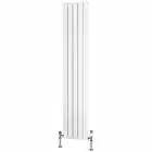 Alt Tag Template: Buy Traderad Flat Tube Steel White Vertical Designer Radiator 1800mm H x 354mm W Double Panel - Central Heating by TradeRad for only £192.07 in Autumn Sale, Radiators, Designer Radiators, Vertical Designer Radiators, Traderad Flat Tube Radiators, White Vertical Designer Radiators at Main Website Store, Main Website. Shop Now