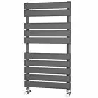 Alt Tag Template: Buy Traderad Flat Tube Anthracite Designer Towel Rail 900mm H x 500mm W - Electric Only - Thermostatic by TradeRad for only £261.33 in Towel Rails, TradeRad, Designer Heated Towel Rails, TradeRad Towel Rails, Anthracite Designer Heated Towel Rails, TradeRad Flat Tube Towel Rails at Main Website Store, Main Website. Shop Now