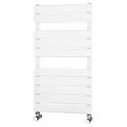 Alt Tag Template: Buy Traderad Flat Tube White Designer Towel Rail 900mm x 500mm - Central Heating by TradeRad for only £92.47 in Autumn Sale, Towel Rails, TradeRad, Designer Heated Towel Rails, TradeRad Towel Rails, White Designer Heated Towel Rails, TradeRad Flat Tube Towel Rails at Main Website Store, Main Website. Shop Now