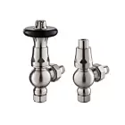 Alt Tag Template: Buy TradeRad Vintage XL TRV Angled Tradational Radiator Valve Nickel/Black Top by TradeRad for only £393.40 in TradeRad Accessories, Thermostatic Radiator Valves, Radiator Valves, Towel Rail Valves, Valve Packs, Nickel Radiator Valves at Main Website Store, Main Website. Shop Now
