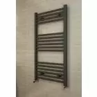 Alt Tag Template: Buy Eastbrook Wingrave Steel Matt Anthracite Straight Heated Towel Rail 1000mm H x 400mm W Dual Fuel - Thermostatic by Eastbrook for only £235.68 in Eastbrook Co., Dual Fuel Thermostatic Towel Rails at Main Website Store, Main Website. Shop Now