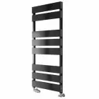 Alt Tag Template: Buy Reina Fermo Aluminium Black Satin Designer Heated Towel Rail 1190mm H x 480mm W, Central Heating by Reina for only £416.64 in Towel Rails, Reina, Designer Heated Towel Rails, Electric Heated Towel Rails, Aluminium Designer Heated Towel Rails, Black Designer Heated Towel Rails, Reina Heated Towel Rails at Main Website Store, Main Website. Shop Now