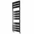 Alt Tag Template: Buy Reina Fermo Aluminium Black Satin Designer Heated Towel Rail 1550mm H x 480mm W, Dual Fuel - Thermostatic by Reina for only £670.56 in Towel Rails, Dual Fuel Towel Rails, Reina, Designer Heated Towel Rails, Dual Fuel Thermostatic Towel Rails, Aluminium Designer Heated Towel Rails, Black Designer Heated Towel Rails, Reina Heated Towel Rails at Main Website Store, Main Website. Shop Now