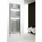 Alt Tag Template: Buy Reina Diva Vertical Chrome Curved Heated Towel Radiator 1000mm H x 400mm W, Electric Only - Thermostatic by Reina for only £222.69 in Electric Thermostatic Towel Rails Vertical at Main Website Store, Main Website. Shop Now