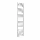 Alt Tag Template: Buy Reina Diva Steel Curved White Heated Towel Rail 1800mm H x 400mm W Electric Only - Standard by Reina for only £185.94 in Electric Standard Designer Towel Rails, White Designer Heated Towel Rails at Main Website Store, Main Website. Shop Now