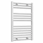 Alt Tag Template: Buy Reina Diva Vertical Steel Straight White Heated Towel Rail 800mm H x 500mm W, Electric Only - Thermostatic by Reina for only £183.14 in Towel Rails, Heated Towel Rails Ladder Style, Electric Thermostatic Towel Rails Vertical, White Ladder Heated Towel Rails, Straight White Heated Towel Rails at Main Website Store, Main Website. Shop Now