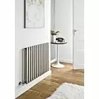 Alt Tag Template: Buy Kartell Aspen Stainless Steel Horizontal Designer Radiator 600mm H x 1200mm W Single Panel by Kartell for only £343.80 in 3000 to 3500 BTUs Radiators at Main Website Store, Main Website. Shop Now