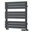 Alt Tag Template: Buy Reina Avola Anthracite Flat Panel Heated Towel Rail 823mm H x 500mm W, Central Heating by Reina for only £156.24 in Towel Rails, Reina, Heated Towel Rails Ladder Style, Anthracite Ladder Heated Towel Rails, Reina Heated Towel Rails, Straight Anthracite Heated Towel Rails at Main Website Store, Main Website. Shop Now