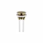 Alt Tag Template: Buy Kartell BB600PB K-Vit Ottone Brushed Brass Series 600 Cistern Push Button by Kartell for only £26.50 in Suites, Bathroom Accessories, Kartell UK, Kartell UK Bathrooms, Kartell UK Baths at Main Website Store, Main Website. Shop Now
