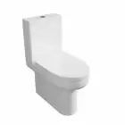 Alt Tag Template: Buy Kartell K-Vit Bijoux Close to Wall C/C WC Pan with Cistern and Soft Close Seat, White by Kartell for only £283.50 in Suites, Toilets and Basin Suites, Toilets, Kartell UK, Bathroom Accessories, Toilet Seats, Toilet Cisterns, Close Coupled Toilets, Back to Wall Toilets, Kartell UK Bathrooms, Kartell UK - Toilets, Kartell UK Baths at Main Website Store, Main Website. Shop Now