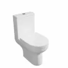 Alt Tag Template: Buy Kartell Bijoux Close Coupled WC and Cistern Pan with Soft Close Seat, White by Kartell for only £246.00 in Suites, Toilets and Basin Suites, Toilets, Kartell UK, Bathroom Accessories, Toilet Seats, Toilet Cisterns, Close Coupled Toilets, Kartell UK Bathrooms, Kartell UK - Toilets, Kartell UK Baths at Main Website Store, Main Website. Shop Now