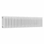 Alt Tag Template: Buy Reina Colona Steel White Horizontal 4 Column Radiator 300mm H x 1010mm W, Dual Fuel - Standard by Reina for only £403.33 in Radiators, Dual Fuel Radiators, Reina, Dual Fuel Standard Radiators, Reina Designer Radiators, Dual Fuel Standard Horizontal Radiators at Main Website Store, Main Website. Shop Now