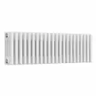 Alt Tag Template: Buy Reina Colona Steel White Horizontal 4 Column Radiator 300mm H x 1370mm W, Dual Fuel - Thermostatic by Reina for only £542.03 in Radiators, Dual Fuel Radiators, Reina, Dual Fuel Thermostatic Radiators, Reina Designer Radiators, Dual Fuel Thermostatic Horizontal Radiators at Main Website Store, Main Website. Shop Now
