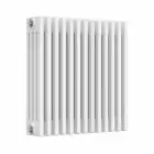 Alt Tag Template: Buy Reina Colona Steel White Horizontal 4 Column Radiator 600mm H x 605mm W Dual Fuel - Thermostatic by Reina for only £328.57 in Radiators, Dual Fuel Radiators, Reina, Dual Fuel Thermostatic Radiators, Reina Designer Radiators, Dual Fuel Thermostatic Horizontal Radiators at Main Website Store, Main Website. Shop Now