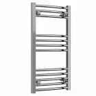 Alt Tag Template: Buy Reina Capo Curved Steel Heated Towel Rail 800mm H x 400mm W Chrome Dual Fuel Standard by Reina for only £166.34 in Reina, Dual Fuel Standard Towel Rails, Reina Heated Towel Rails at Main Website Store, Main Website. Shop Now