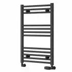 Alt Tag Template: Buy Reina Capo Black Vertical Straight Heated Towel Rail 800mm H x 500mm W, Central Heating by Reina for only £57.29 in Towel Rails, Reina, Heated Towel Rails Ladder Style, Black Ladder Heated Towel Rails, Reina Heated Towel Rails, Black Straight Heated Towel Rails at Main Website Store, Main Website. Shop Now