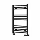 Alt Tag Template: Buy Reina Capo Black Vertical Straight Heated Towel Rail 800mm H x 600mm W, Dual Fuel - Standard by Reina for only £150.26 in Towel Rails, Dual Fuel Towel Rails, Reina, Heated Towel Rails Ladder Style, Dual Fuel Standard Towel Rails, Reina Heated Towel Rails, Black Straight Heated Towel Rails at Main Website Store, Main Website. Shop Now
