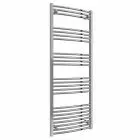 Alt Tag Template: Buy Reina Capo Chrome Vertical Curved Heated Towel Rail 1800mm H x 600mm W, Electric Only - Standard by Reina for only £245.58 in Towel Rails, Reina, Reina Heated Towel Rails at Main Website Store, Main Website. Shop Now