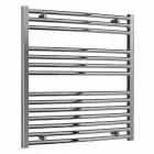 Alt Tag Template: Buy Reina Diva Vertical Chrome Curved Heated Towel Radiator 800mm H x 750mm L, Dual Fuel - Standard by Reina for only £220.48 in Towel Rails, Dual Fuel Towel Rails, Reina, Heated Towel Rails Ladder Style, Dual Fuel Standard Towel Rails, Chrome Ladder Heated Towel Rails, Reina Heated Towel Rails, Curved Chrome Heated Towel Rails at Main Website Store, Main Website. Shop Now