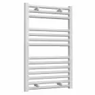 Alt Tag Template: Buy Reina Diva Vertical Steel Straight White Heated Towel Rail 800mm H x 500mm W, Central Heating by Reina for only £83.14 in Heated Towel Rails Ladder Style, White Ladder Heated Towel Rails, Straight White Heated Towel Rails at Main Website Store, Main Website. Shop Now