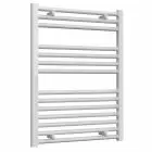 Alt Tag Template: Buy Reina Diva Vertical Steel Straight White Heated Towel Rail 800mm H x 600mm W, Central Heating by Reina for only £87.62 in Heated Towel Rails Ladder Style, White Ladder Heated Towel Rails, Straight White Heated Towel Rails at Main Website Store, Main Website. Shop Now