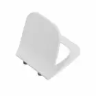 Alt Tag Template: Buy Kartell EK021SQ K-Vit Eklipse Square Shaped Soft Close Toilet Seat, White by Kartell for only £85.50 in Suites, Accessories, Toilets, Kartell UK, Toilet Accessories, Bathroom Accessories, Toilet Seats, Toilet Seats, Kartell UK Bathrooms, Kartell UK - Toilets at Main Website Store, Main Website. Shop Now