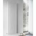 Alt Tag Template: Buy Eucotherm Vulkan Round Tube single Panel Vertical Designer Radiator White 600mm H x 885mm W by Eucotherm for only £435.09 in Radiators, Designer Radiators, 3500 to 4000 BTUs Radiators, Vertical Designer Radiators, White Vertical Designer Radiators at Main Website Store, Main Website. Shop Now