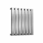 Alt Tag Template: Buy Reina Flox Stainless Steel Brushed Single Panel Horizontal Radiator 600mm H x 413mm W, Dual Fuel - Standard by Reina for only £316.85 in Shop By Brand, Radiators, Dual Fuel Radiators, Reina, Dual Fuel Standard Radiators, Dual Fuel Standard Horizontal Radiators at Main Website Store, Main Website. Shop Now