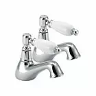 Alt Tag Template: Buy Methven Deva Georgian Brass Bath Tap Pair Chrome by Methven for only £155.01 in Taps & Wastes, Bath Taps at Main Website Store, Main Website. Shop Now