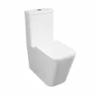 Alt Tag Template: Buy Kartell Close To Wall C/C WC Pan with C/C Cistern & Premium Soft Close Seat, White by Kartell for only £331.00 in Suites, Kartell UK, Toilets, Kartell UK Bathrooms, Close Coupled Toilets, Kartell UK - Toilets at Main Website Store, Main Website. Shop Now