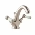 Alt Tag Template: Buy BC Designs Victrion Deck Mounted Brass Lever Mono Basin Mixer Tap, Brushed Nickel by BC Designs for only £296.66 in Taps & Wastes, Shop By Brand, Basin Taps, BC Designs, BC Designs Taps, Basin Mixers Taps at Main Website Store, Main Website. Shop Now