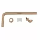 Alt Tag Template: Buy BC Designs Exposed Brass Low Bath Trap with Adaptor and Pipe (40mm/42mm), Brushed Copper by BC Designs for only £145.34 in Bath Accessories, Wastes, Bath Accessories, BC Designs, Bath Wastes, Bath Wastes, Bath Wastes, BC Designs Wastes & Accessories at Main Website Store, Main Website. Shop Now