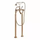 Alt Tag Template: Buy BC Designs Victrion Crosshead Brass Deck Mounted Bath Shower Mixer Tap, Brushed Copper Finish by BC Designs for only £561.34 in Taps & Wastes, Shop By Brand, Bath Taps, BC Designs, BC Designs Taps, Bath Shower Mixers at Main Website Store, Main Website. Shop Now