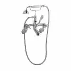 Alt Tag Template: Buy BC Designs Victrion Crosshead Brass Wall Mounted Bath Shower Mixer Tap, Brushed Chrome Finish by BC Designs for only £561.34 in Taps & Wastes, Shop By Brand, Bath Taps, BC Designs, BC Designs Taps, Wall Mounted Bath Taps, Bath Shower Mixers at Main Website Store, Main Website. Shop Now