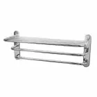 Alt Tag Template: Buy BC Designs Victrion Three Tier Brass Towel Rack Horizontal 260mm H x 612Mmm W, Brushed Chrome by BC Designs for only £278.66 in Accessories, Shop By Brand, Bathroom Accessories, BC Designs, Bathroom Accessories, Towel Rack, Towel Rack, BC Designs Wastes & Accessories at Main Website Store, Main Website. Shop Now