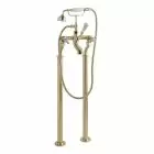 Alt Tag Template: Buy BC Designs Victrion Crosshead Brass Deck Mounted Bath Shower Mixer Tap, Brushed Gold Finish by BC Designs for only £561.34 in Taps & Wastes, Shop By Brand, Bath Taps, BC Designs, BC Designs Taps, Bath Shower Mixers at Main Website Store, Main Website. Shop Now