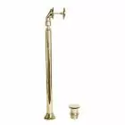 Alt Tag Template: Buy BC Designs Floor Mounted Push Down Freestanding Bath Waste, Gold Finish by BC Designs for only £239.34 in Taps & Wastes, Shop By Brand, Bath Accessories, Wastes, BC Designs, Bath Wastes, Bath Wastes, BC Designs Wastes & Accessories at Main Website Store, Main Website. Shop Now