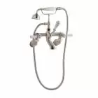 Alt Tag Template: Buy BC Designs Victrion Wall Mounted Brass Lever Bath Shower Mixer Tap, Brushed Nickel by BC Designs for only £561.34 in Taps & Wastes, Shop By Brand, Showers, Bath Taps, BC Designs, BC Designs Taps, Mixer Showers, Wall Mounted Bath Taps, Bath Shower Mixers at Main Website Store, Main Website. Shop Now
