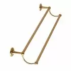 Alt Tag Template: Buy BC Designs Victrion Wall Mounted Brass Horizontal Double Towel Rail 66mm H x 666mm W, Brushed Copper by BC Designs for only £148.00 in Accessories, Shop By Brand, BC Designs, Showers Heads, Rail Kits & Accessories at Main Website Store, Main Website. Shop Now
