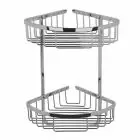 Alt Tag Template: Buy BC Designs Victrion Wall Mounted Double Corner Brass Shower Basket by BC Designs for only £80.00 in Accessories, Shop By Brand, Showers, Shower Accessories, BC Designs, Shower Accessories, Shower Basket, BC Designs Wastes & Accessories at Main Website Store, Main Website. Shop Now