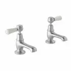 Alt Tag Template: Buy BC Designs Victrion Deck Mounted Brass Lever Basin Pillar Taps by BC Designs for only £88.66 in Taps & Wastes, Shop By Brand, Basin Taps, BC Designs, BC Designs Taps, Basin Tap Pairs at Main Website Store, Main Website. Shop Now