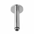 Alt Tag Template: Buy BC Designs Victrion Ceiling Mounted Brass Shower Arm 75mm H x 75mm W, Brushed Chrome by BC Designs for only £107.34 in Accessories, Shop By Brand, Showers, Shower Heads, Rails & Kits, BC Designs, Shower Accessories, BC Designs Wastes & Accessories, Shower Arms, Showers Heads, Rail Kits & Accessories at Main Website Store, Main Website. Shop Now