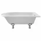 Alt Tag Template: Buy BC Designs Tye Floor Mounted Shower Bath with 1 Set Feet 1500mm H x 750mm W, Painted by BC Designs for only £1,252.66 in Shop By Brand, Baths, BC Designs, Free Standing Baths, BC Designs Baths, Modern Freestanding Baths, Bc Designs Freestanding Baths at Main Website Store, Main Website. Shop Now