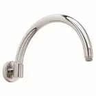 Alt Tag Template: Buy BC Designs Victrion Arch Wall Mounted Shower Arm 180mm H x 60mm W, Brushed Nickel by BC Designs for only £122.66 in Shop By Brand, Showers, Shower Heads, Rails & Kits, BC Designs, Shower Arms, Showers Heads, Rail Kits & Accessories at Main Website Store, Main Website. Shop Now