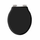 Alt Tag Template: Buy BC Designs VCTS001N Victrion Matt Black Soft Close Toilet Seat, Nickel Hinges by BC Designs for only £204.00 in Shop By Brand, Bathroom Accessories, Toilet Accessories, BC Designs, Toilet Seats, BC Designs Wastes & Accessories, Toilet Seats at Main Website Store, Main Website. Shop Now